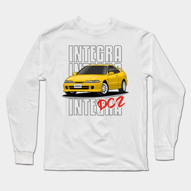 Integra DC2 Type R Long Sleeve T-Shirt by squealtires